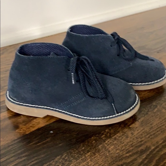 Crewcuts Other - Crewcuts Navy suede boots